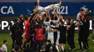 Argentina campeón de Copa América 2021 tras vencer 1-0 a Brasil en el Maracaná