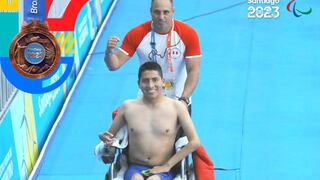Rodrigo Santillán logra su tercera medalla de bronce en Parapanamericanos Santiago 2023