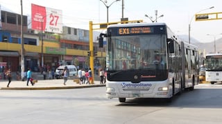 Servicio Expreso 1 del Metropolitano también funcionará los domingos, señala ATU