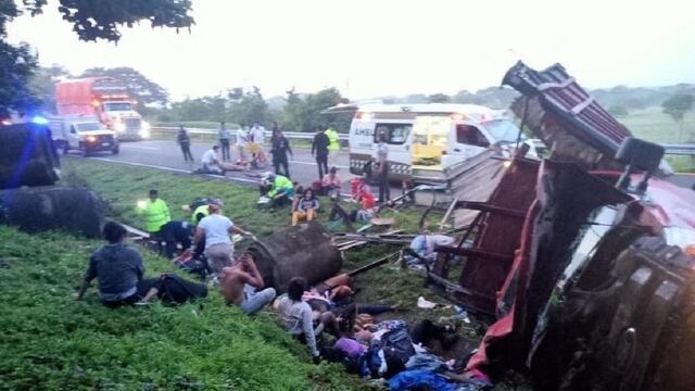 México: mueren 10 migrantes cubanas en accidente carretero en el estado de Chiapas