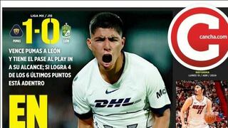 ¡En sus manos! Piero Quispe protagoniza las portadas deportivas en México tras su primer gol