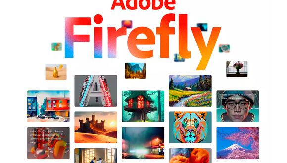 Adobe Firefly es una herramienta de IA que genera imágenes.