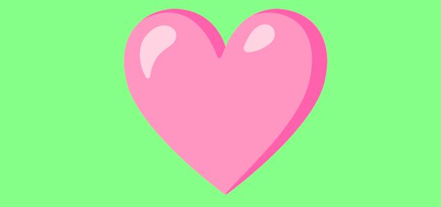 Qué significa el corazón rosado en WhatsApp por el Día de San Valentín