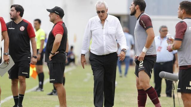 Jorge Fossati sobre el Universitario vs. Alianza Atlético: “Fue un partido anormal”