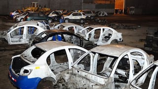 Callao: intervienen depósito donde desmantelaban vehículos