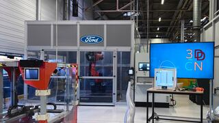 Ford prepara su modelo de serie 100% eléctrico con nuevo centro de impresión 3D