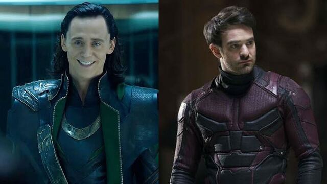 Tom Hiddleston y Charlie Cox intercambiaron sus papeles de Loki y Daredevil por Halloween