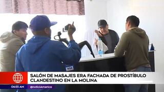 La Molina clausura salón de masajes que funcionaba como prostíbulo |VIDEO