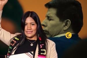 Catherin Palomino y Pedro Castillo