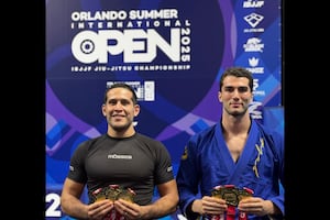Los peruanos Joaquín Llona y Jorge Escudero brillan con medallas de oro en el Orlando Summer International Open IBJJF Jiu Jitsu
