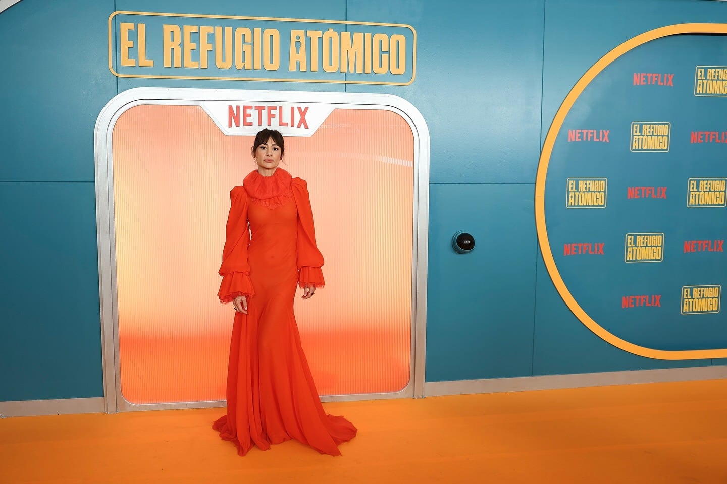 Natalia Verbeke en el estreno de la serie "El refugio español" (Foto: Natalia Verbeke / Instagram)