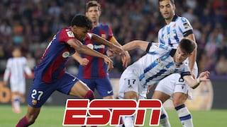 ESPN transmitió FC Barcelona vs. Real Sociedad por LaLiga