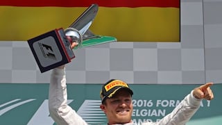 Fórmula 1: Nico Rosberg consiguió el Gran Premio de Bélgica