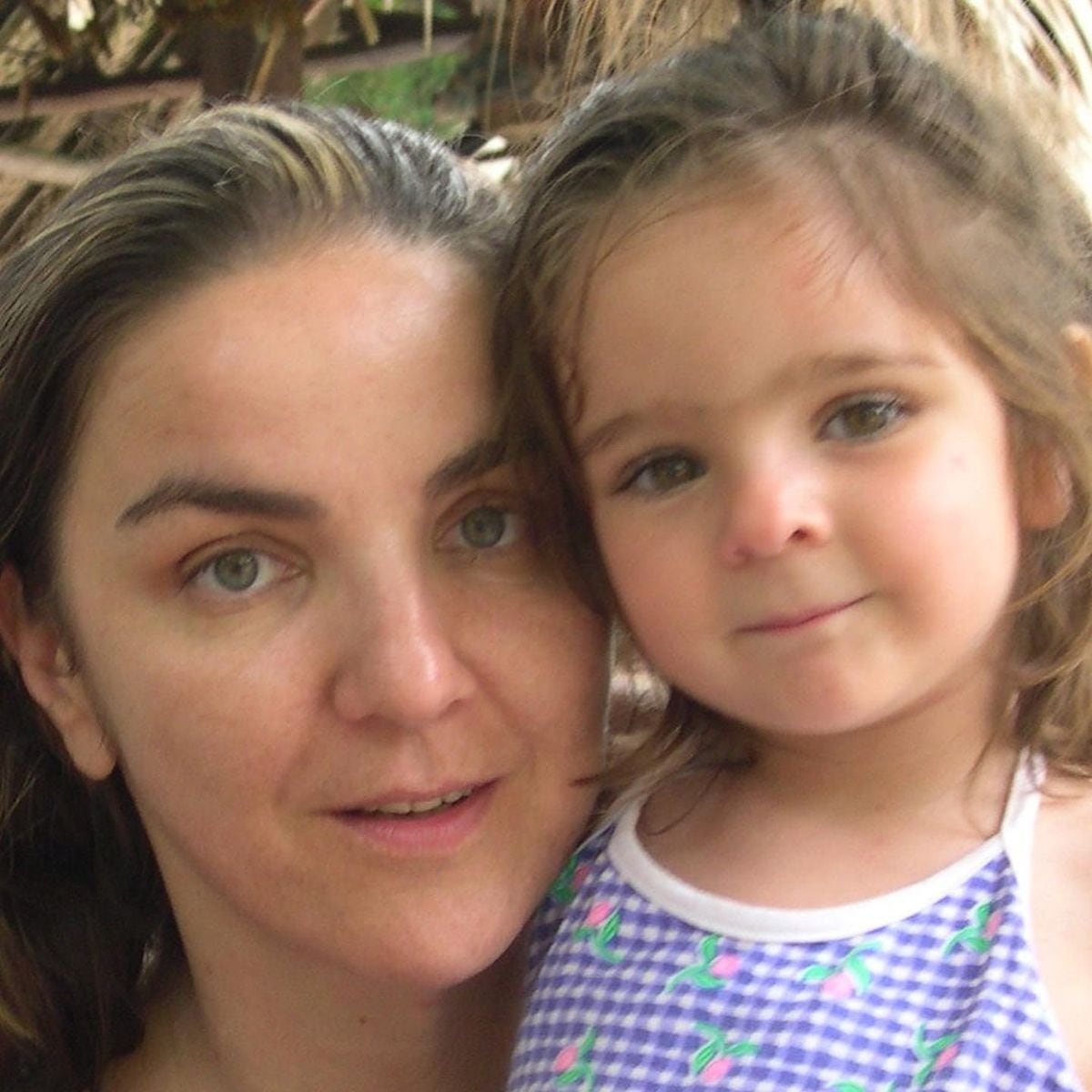 La actriz junto a su hija Oriana cuando era niña (Foto: Luces Velásquez / Instagram)