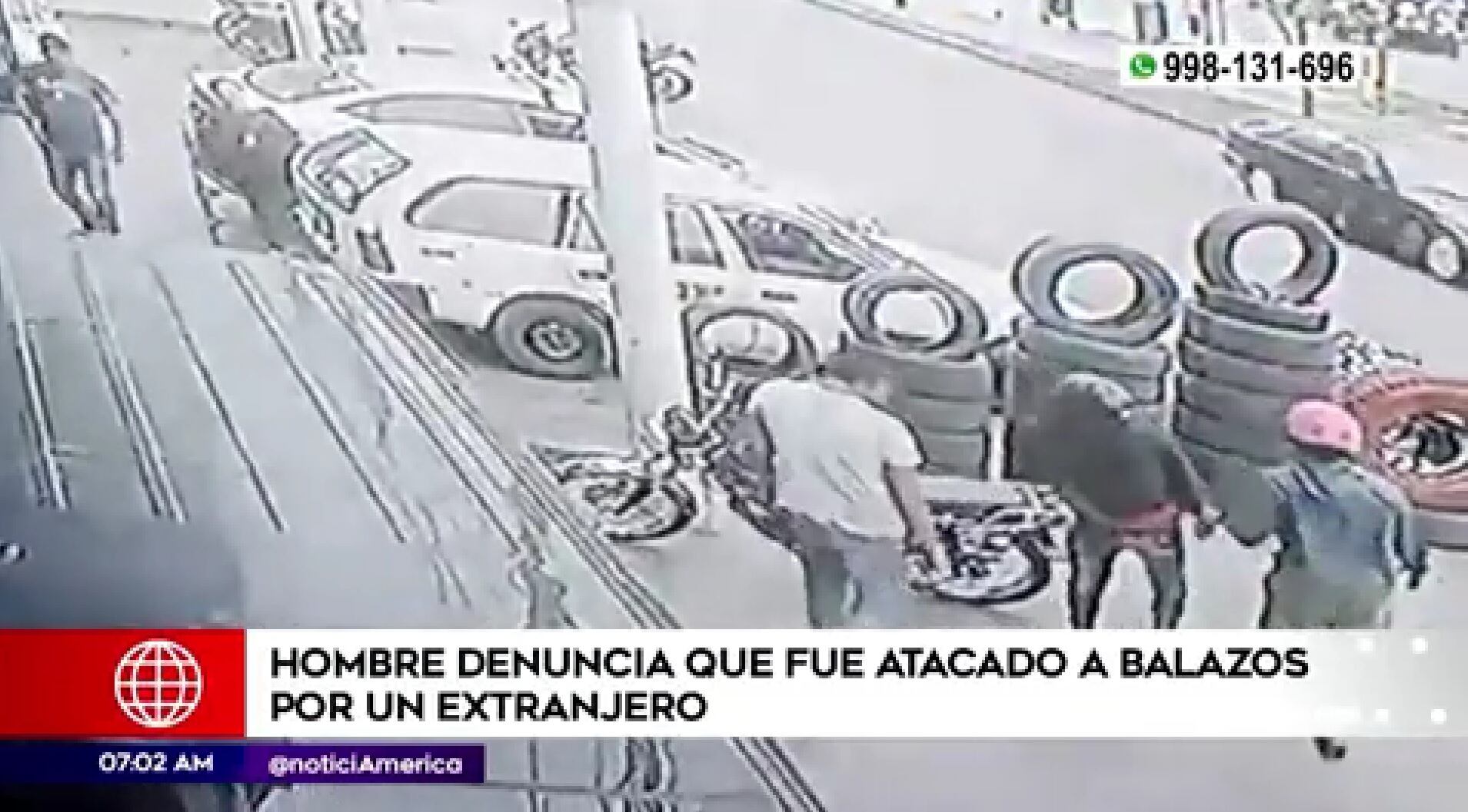 Denuncian ataque de ciudadano extranjero en San Juan de Lurigancho. (Foto: América Noticias)
