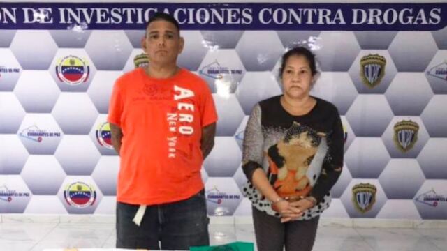 Venezuela: detienen a dos miembros de red internacional de tráfico de drogas en Caracas