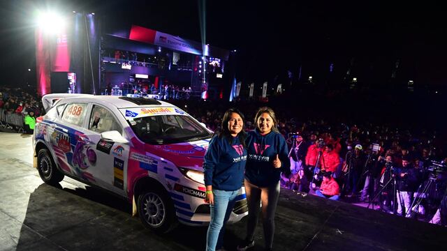 Mujeres al mando en Caminos: las damas que compiten en la carrera de rally