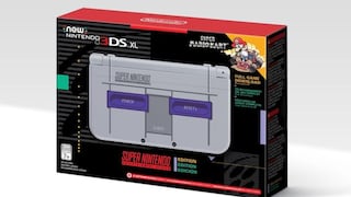 Nintendo lanza su 3DS XL 'disfrazado' del clásico SNES