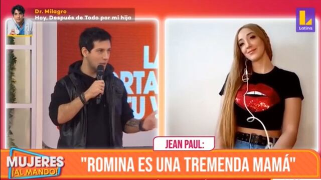 Jean Paul Santa María se desvive en elogios a su esposa Romina Gachoy: “Es una tremenda mamá” | VIDEO