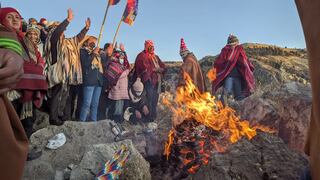 Puno despertó con ritual al sol para celebrar la llegada del Año Nuevo Andino | VIDEO Y FOTOS