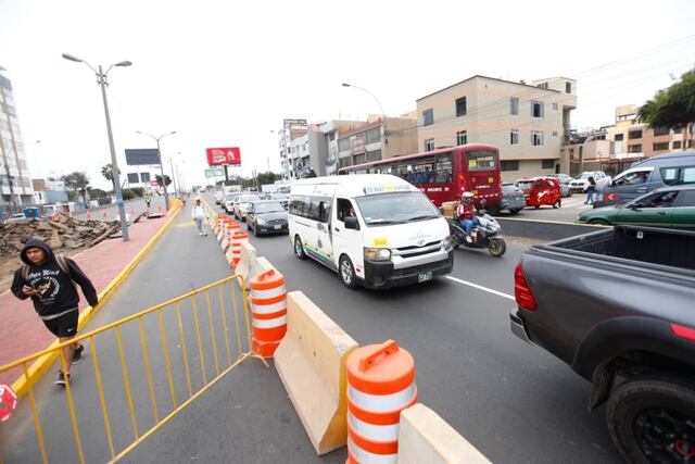 El cierre durará dos meses debido a la construcción de la estación Carmen de la Legua, parte del ramal de la Línea 4. Fotos: Mario Zapata N. / @photo.gec