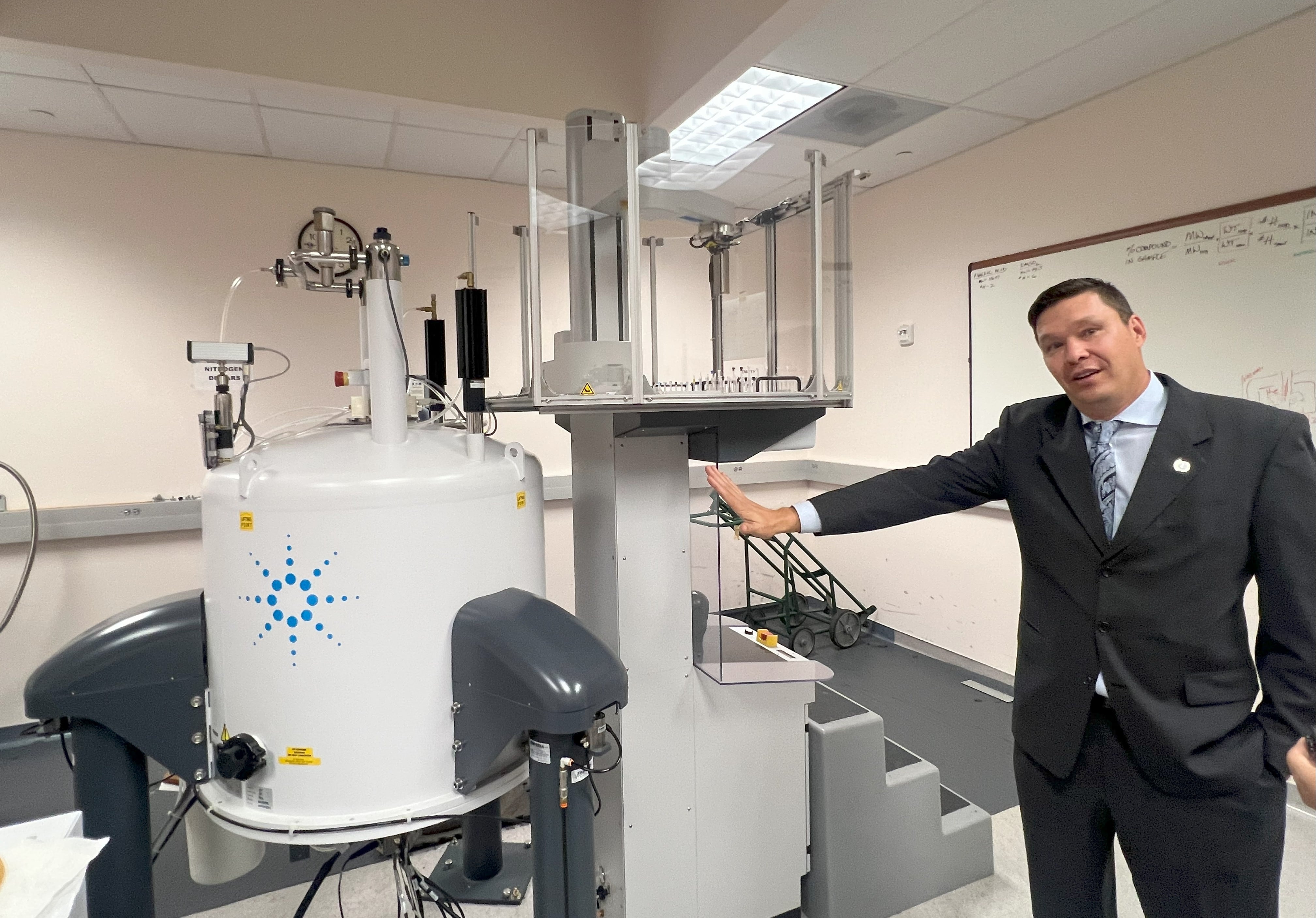 Allen Catterton, director del Laboratorio Sureste de la DEA. (Foto: Milagros Asto)