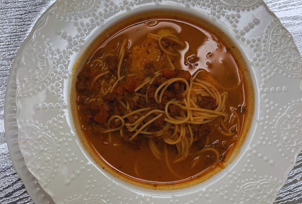 La sopa a la minuta vegana de La Folie es capaz de sorprender a cualquier paladar
exigente.