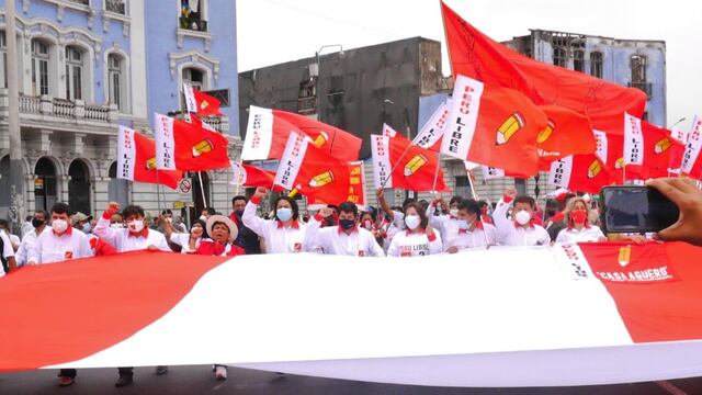 Perú Libre presentó pedidos para anular 209 actas
