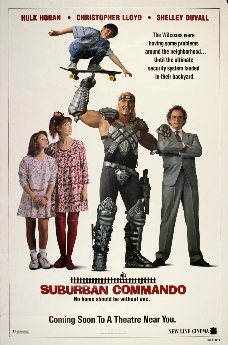 Hulk Hogan fue el protagonista de "Suburban Commando", película de Burt Kennedy que se desarrolla a lo largo de 90 minutos de metraje (Foto: New Line Cinema)