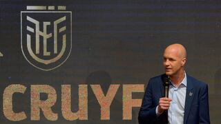 La refundación de la federación ecuatoriana con Jordi Cruyff como imagen