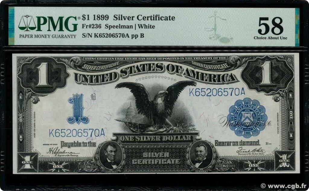 Anverso del billete "Black Eagle". | Foto: CGB