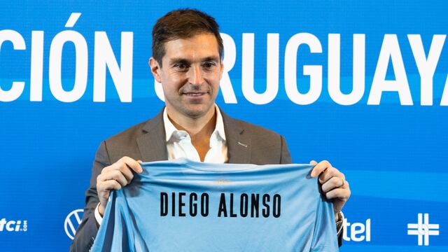Diego Alonso fue oficialmente presentado como nuevo entrenador de Uruguay