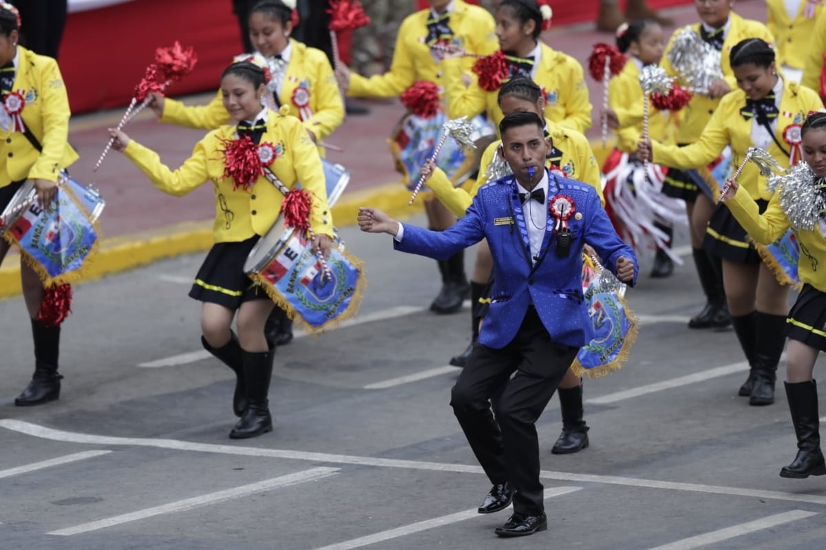 Desfile Militar 2024: Presidenta Dina Boluarte presencia Gran Parada Militar. (Foto: Hugo Perez @photo.gec)