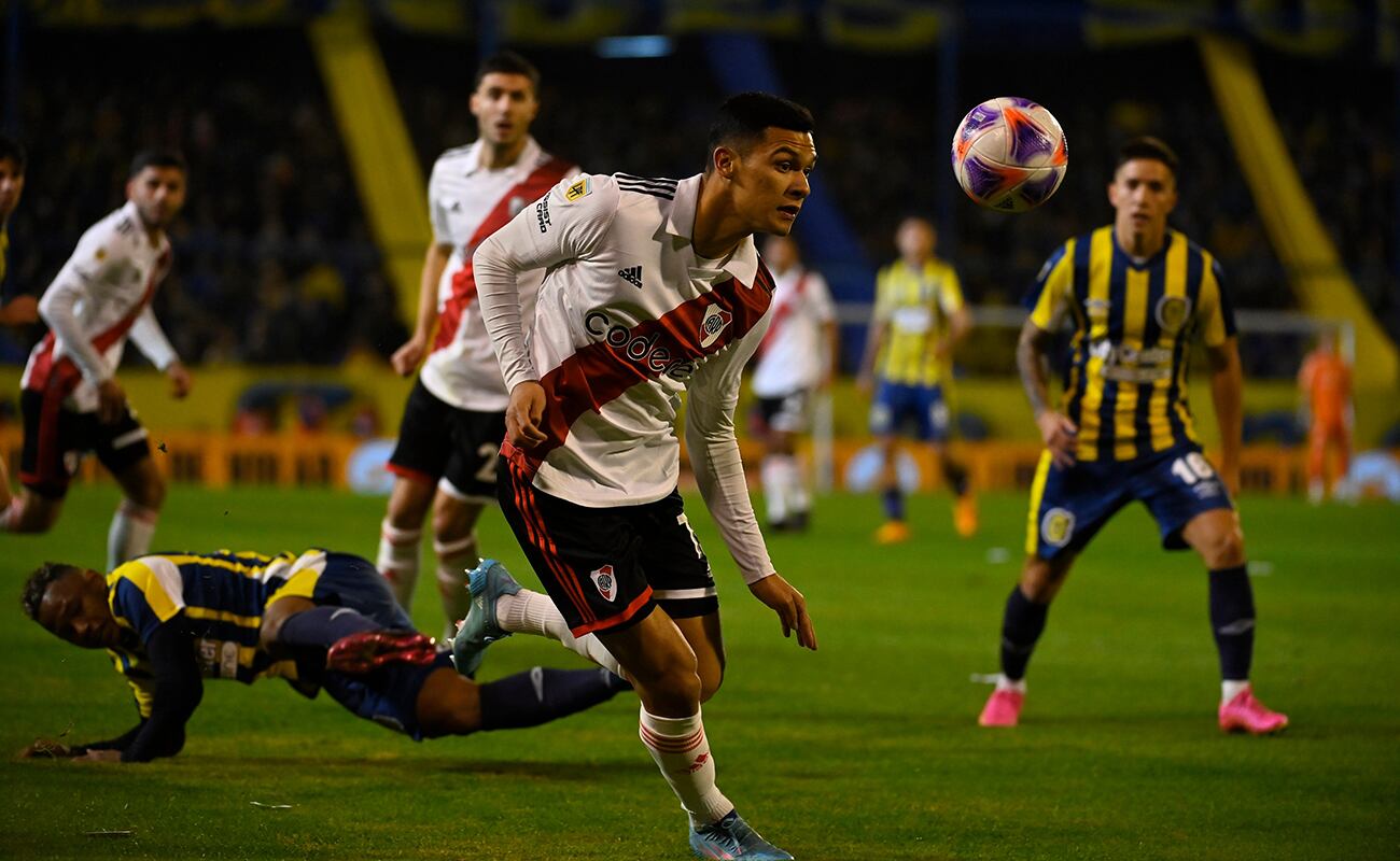 River empató ante Rosario por partido de Liga Profesional Argentina 2023.