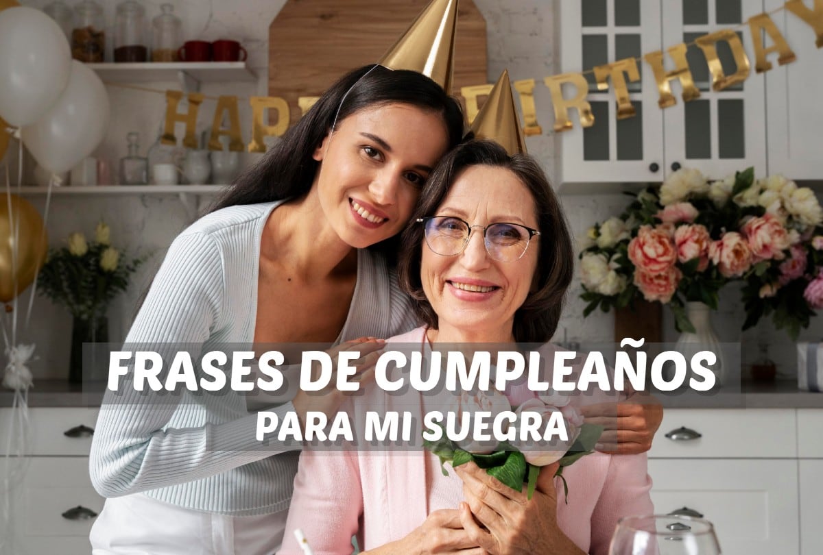 Si buscas frases de cumpleaños para mi suegra, aquí encontrarás las mejores para felicitarla. | Crédito: Mag / Freepik