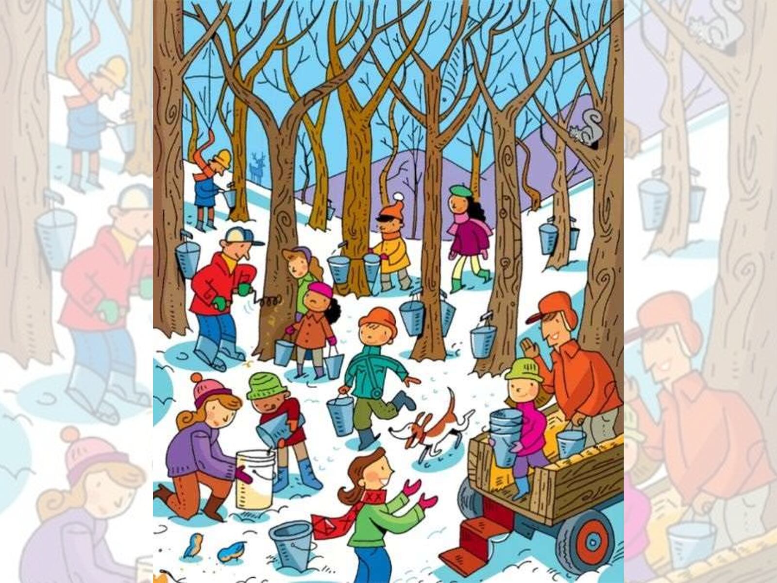 RETO VISUAL | Solamente las mentes más astutas podrán detectar el automóvil escondido en esta escena nevada en 11 segundos. (Foto: Genial.Guru)