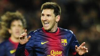 Messi anotó y Barcelona goleó 4-0 al Espanyol en el clásico catalán