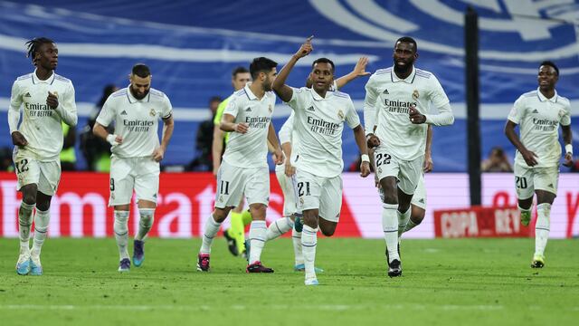 Con goles de Rodrygo, Benzema y Vinícius, Real Madrid derrotó 3-1 a Atlético Madrid 