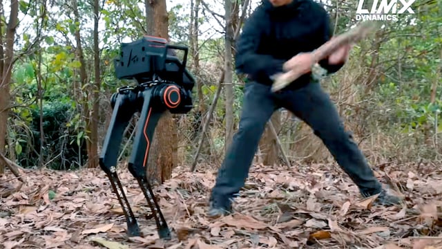 Robot todoterreno mantiene el equilibrio a pesar de duros golpes y obstáculos | VIDEO