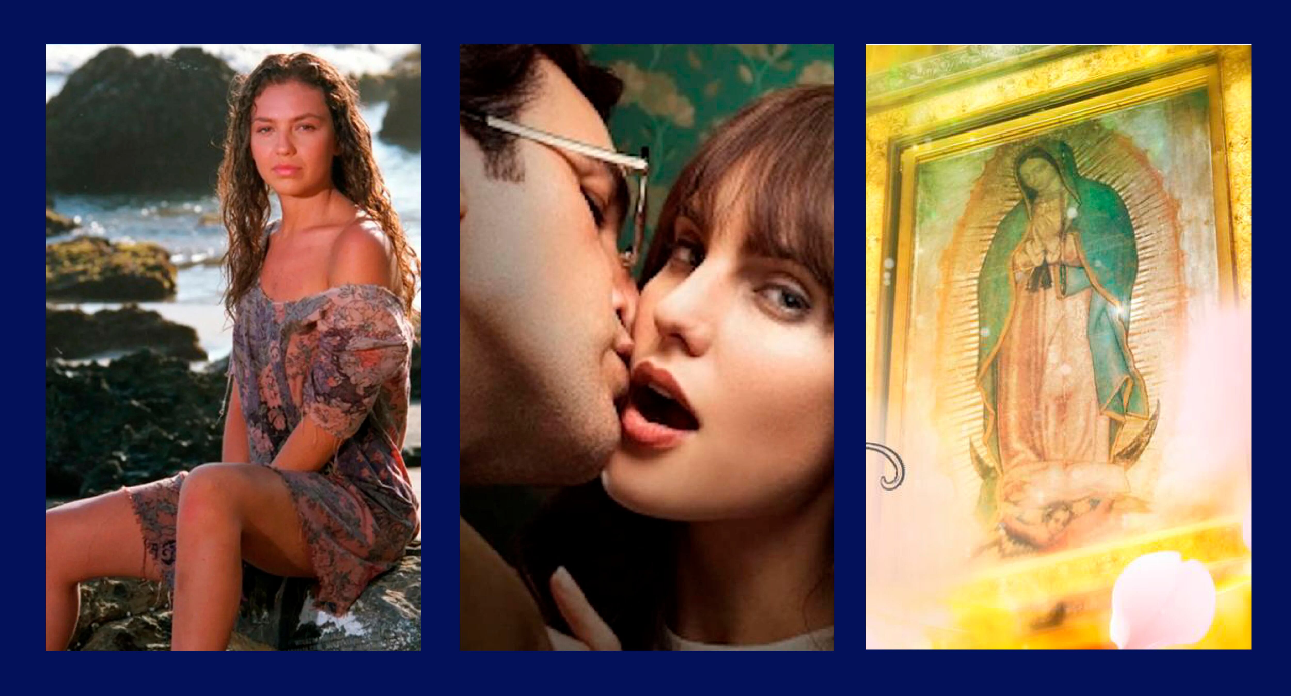 "Marimar", "Travesuras de la niña mala" y "La rosa de Guadalupe".