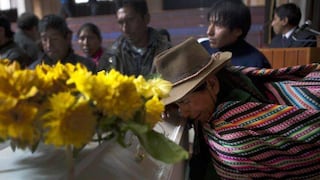 Cusco: 26 familias campesinas pudieron enterrar restos de familiares muertos en década de los 80