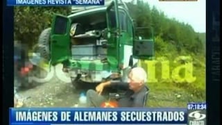 Revista colombiana revela video de alemanes antes de secuestro por el ELN