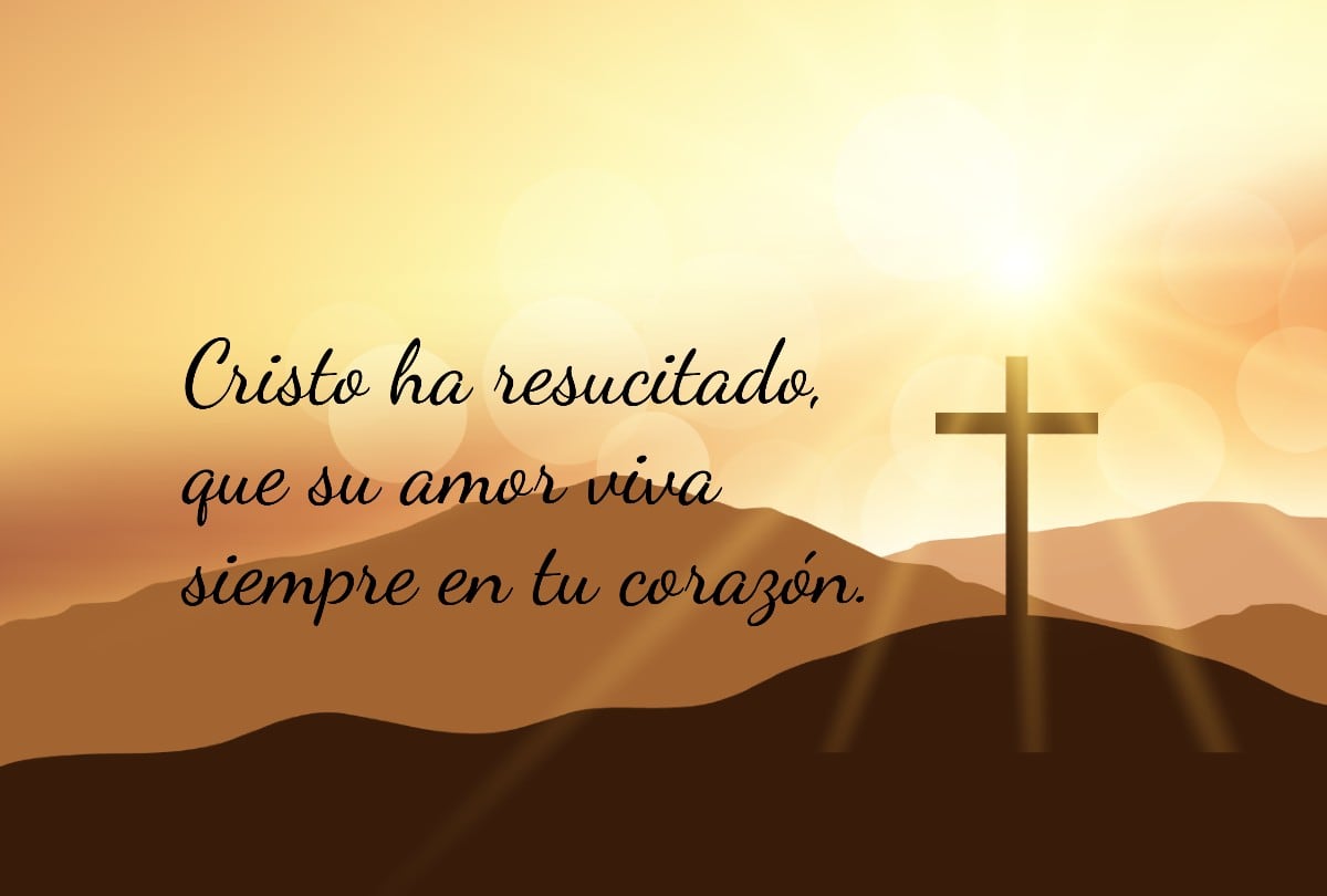 En esta Pascua 2026, celebra el Domingo de Resurrección compartiendo frases llenas de fe, alegría y esperanza con quienes más quieres. | Crédito: Composición Mag / Freepik
