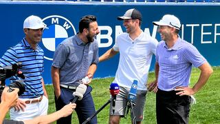 Claudio Pizarro y Thomas Müller compartieron un momento jugando golf