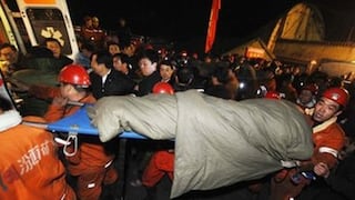 China: Incendio en mina de carbón deja 24 mineros muertos