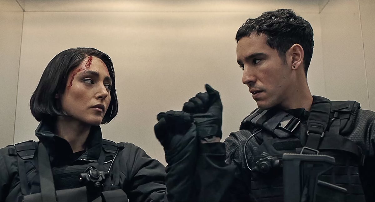 Golshifteh Farahani y Adam Bessa en "Misión de rescate 2".