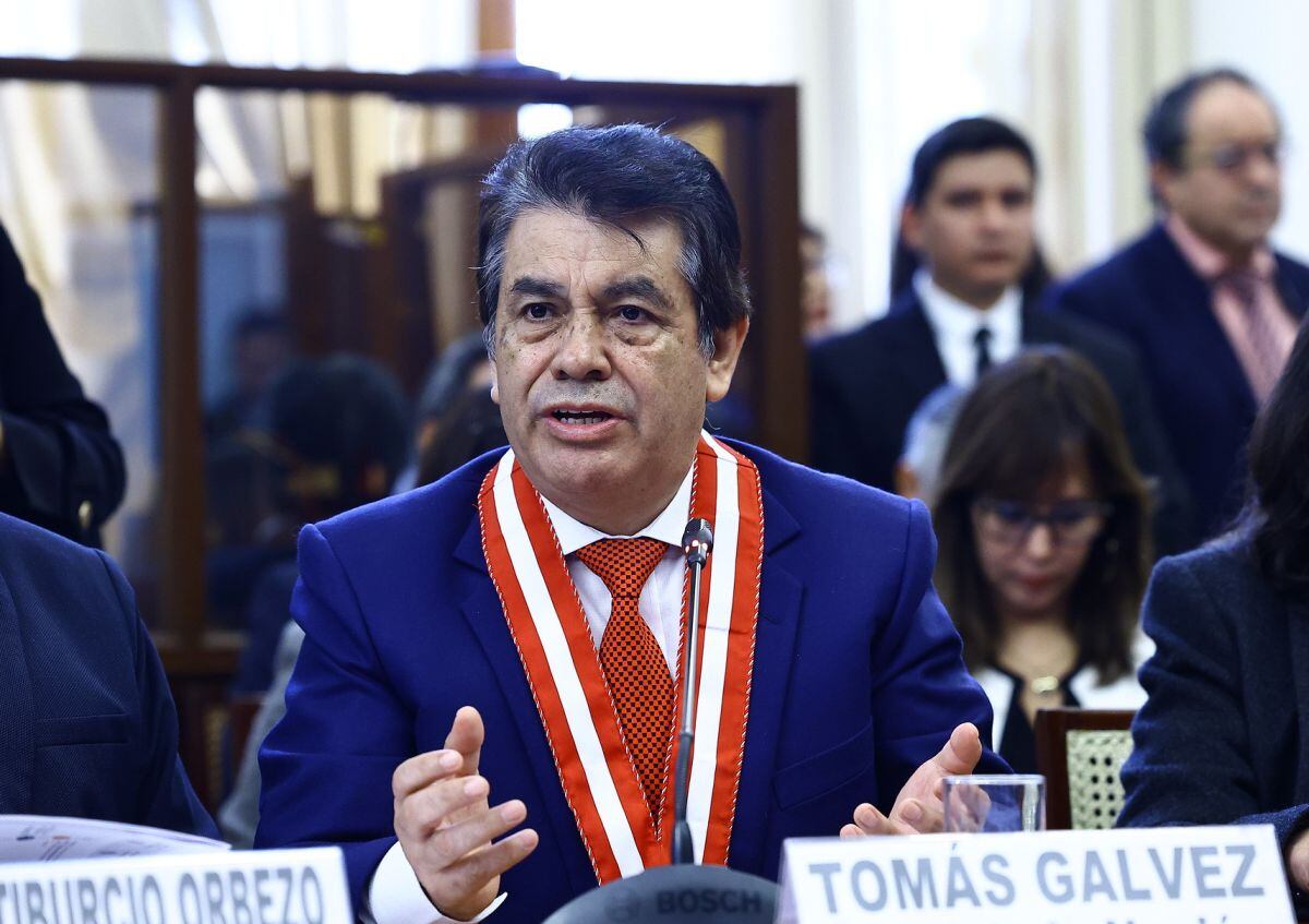 Tomás Gálvez, fiscal de la Nación interino. (Foto: Congreso)