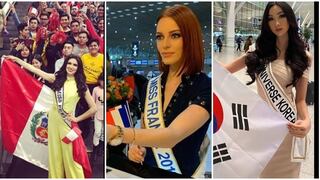 Miss Universo 2019: Miss Perú y otras reinas de belleza arriban al certamen internacional |FOTOS