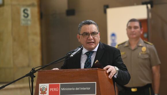 Juan José Santiváñez ha sido citado por la Comisión de Fiscalización del Congreso para este lunes 27 de mayo. (Foto: Mininter)