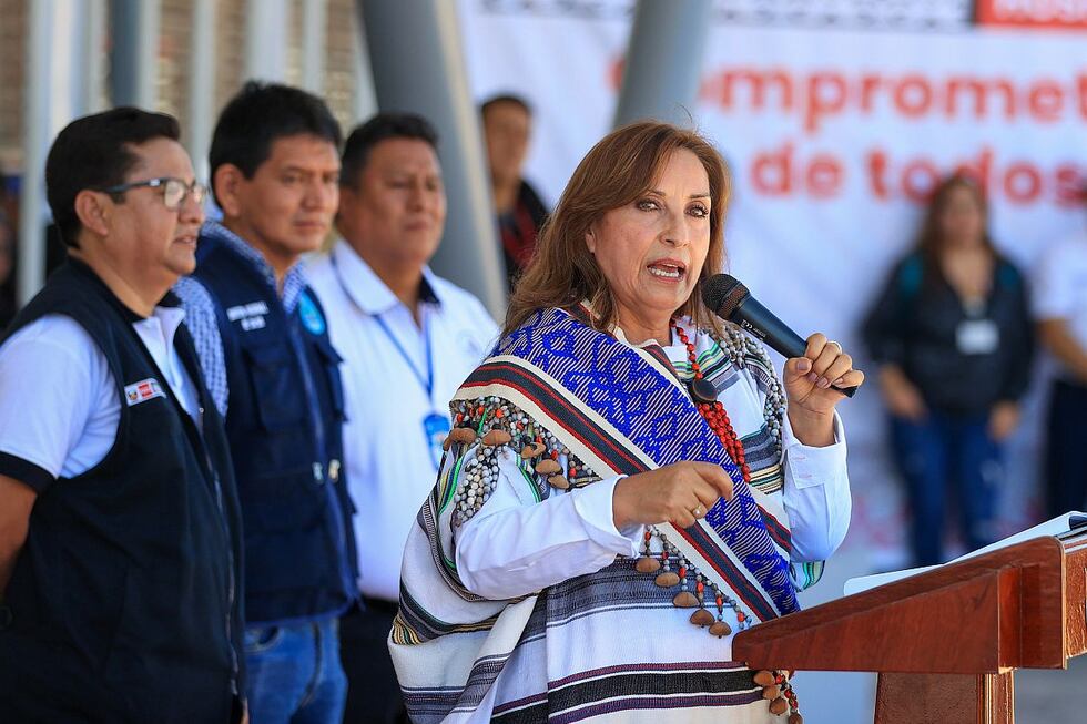 Dina Boluarte hizo un llamado para trabajar en conjunto con el Congreso. (Foto: Presidencia)
